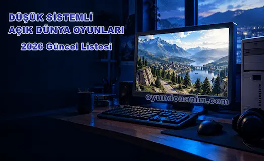 Düşük Sistemli Açık Dünya Oyunları