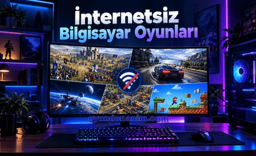 İnternetsiz Bilgisayar Oyunları