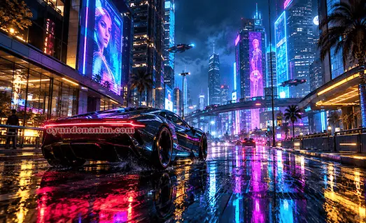 Cyberpunk 2077 Grafik Ayarları ve Ray Tracing ışık yansımaları