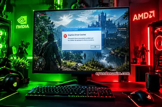 Ekran kartı çökme hatası nvidia ve amd çözümü